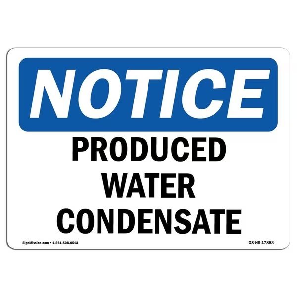 Safety Sign, OSHA Notice, 12